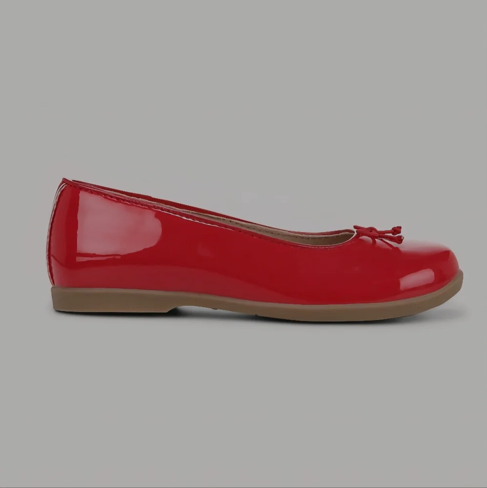 Dr. Scholls Red Patent Leather‎ Ballet Flats